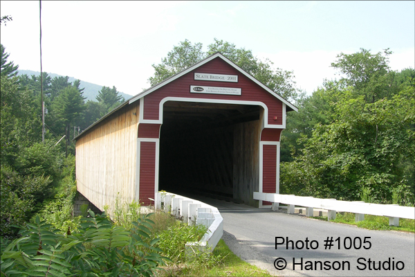 Swanzey, NH - Slate Bridge - Summer